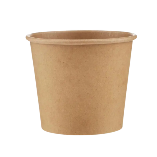 4oz Kraft Paper Portion Pot (PE Lined)