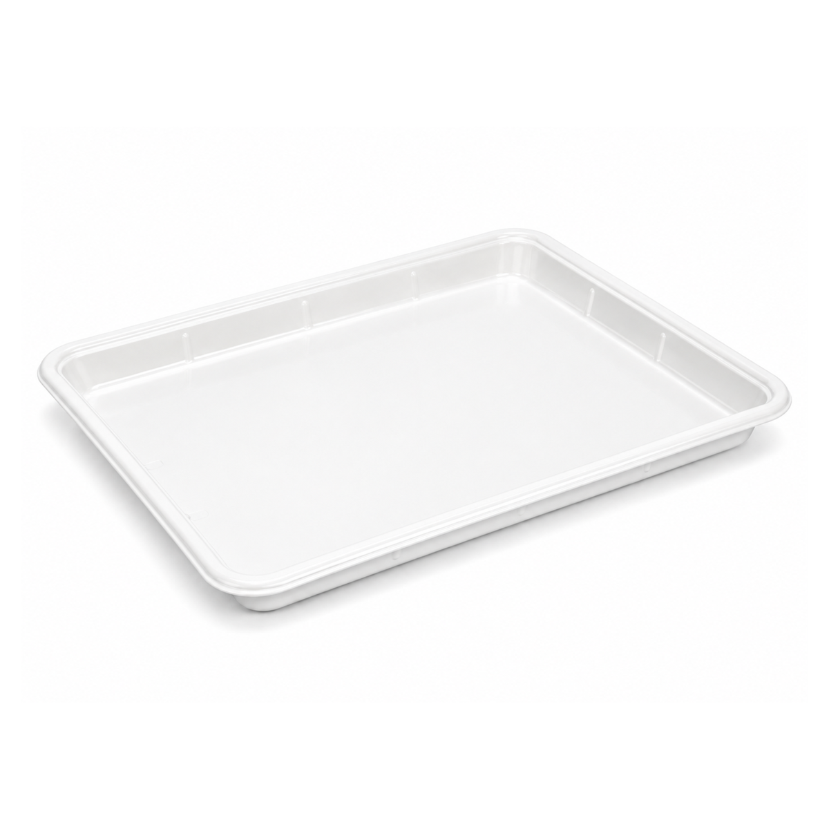 J4 White Poly Meat Trays - Request A Quote