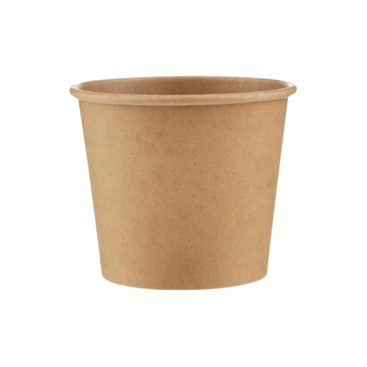 4oz Kraft Paper Portion Pot (PE Lined)
