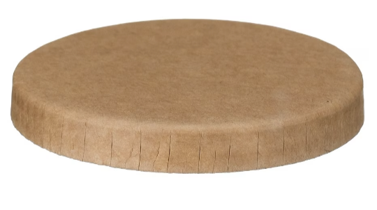2/3/4oz Kraft Paper Portion Pot Lid (PE Lined)