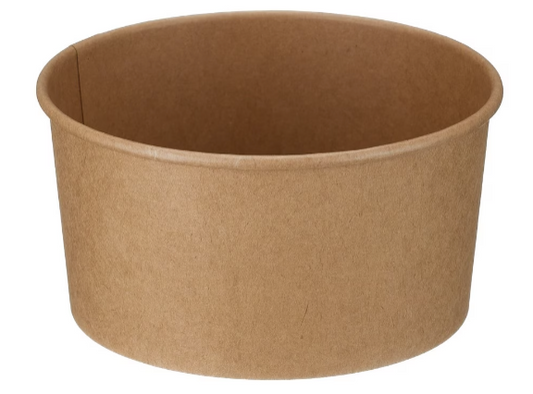 1000ml Kraft Round Bowl (PE Lined)