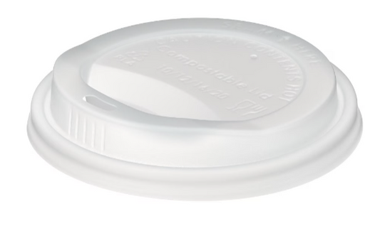 12/16oz White PP Sip Lid