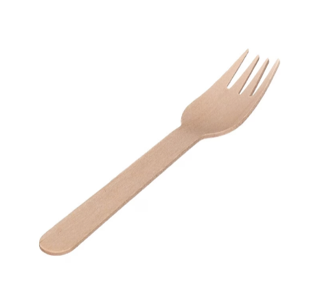 6" Wooden Fork