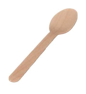 6" Wooden Spoon
