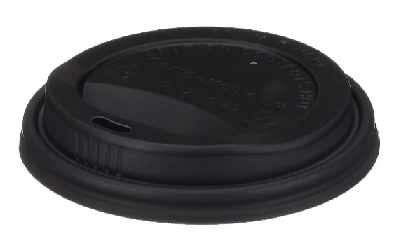 12/16oz Black PP Sip Lid