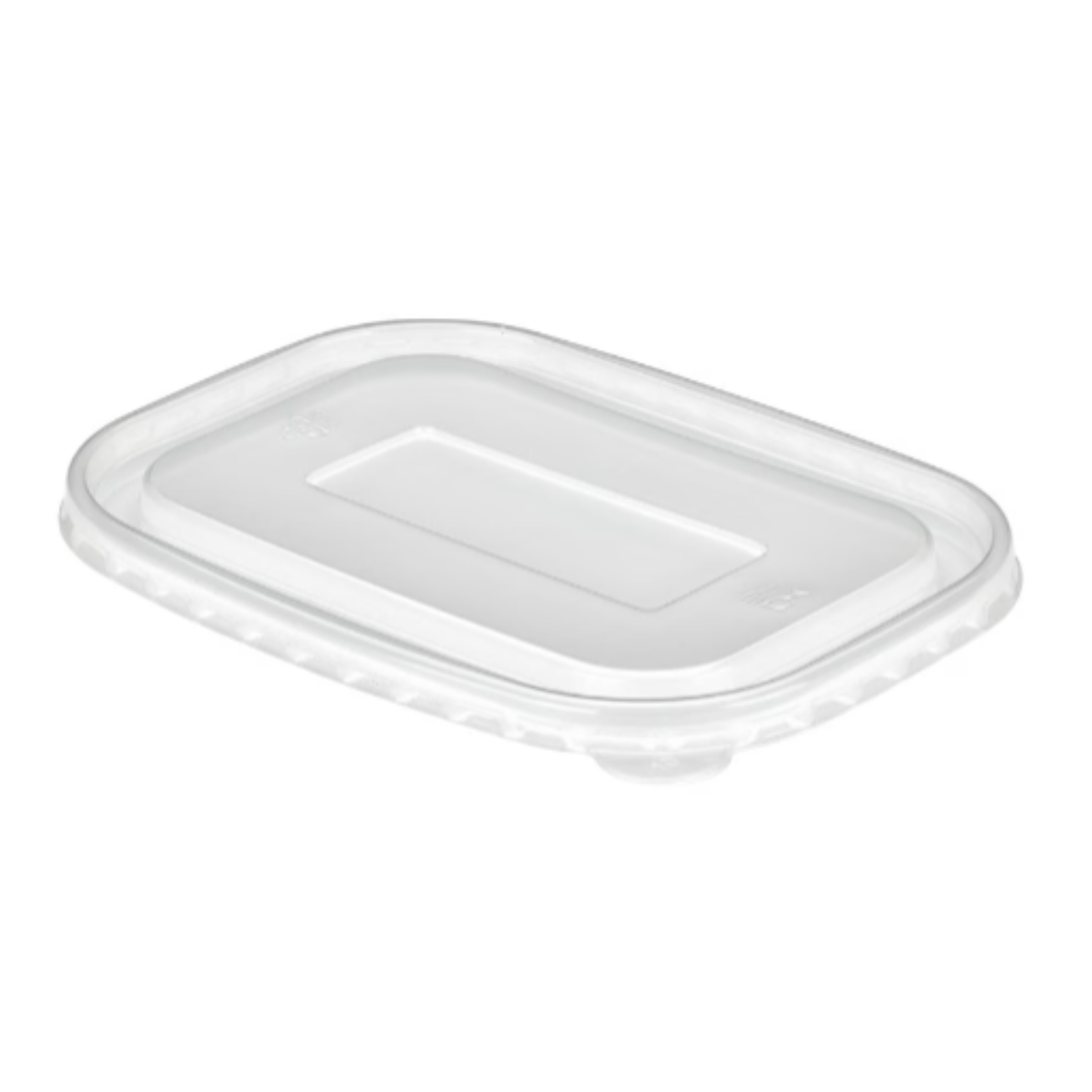 500ml Kraft Rectangular Deli Bowls (PE Lined) & Lids Combo